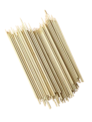 MaxxxMart - Bamboo Skewers/Sticks for DIY Projects, Models & Decorations(50 Pcs)