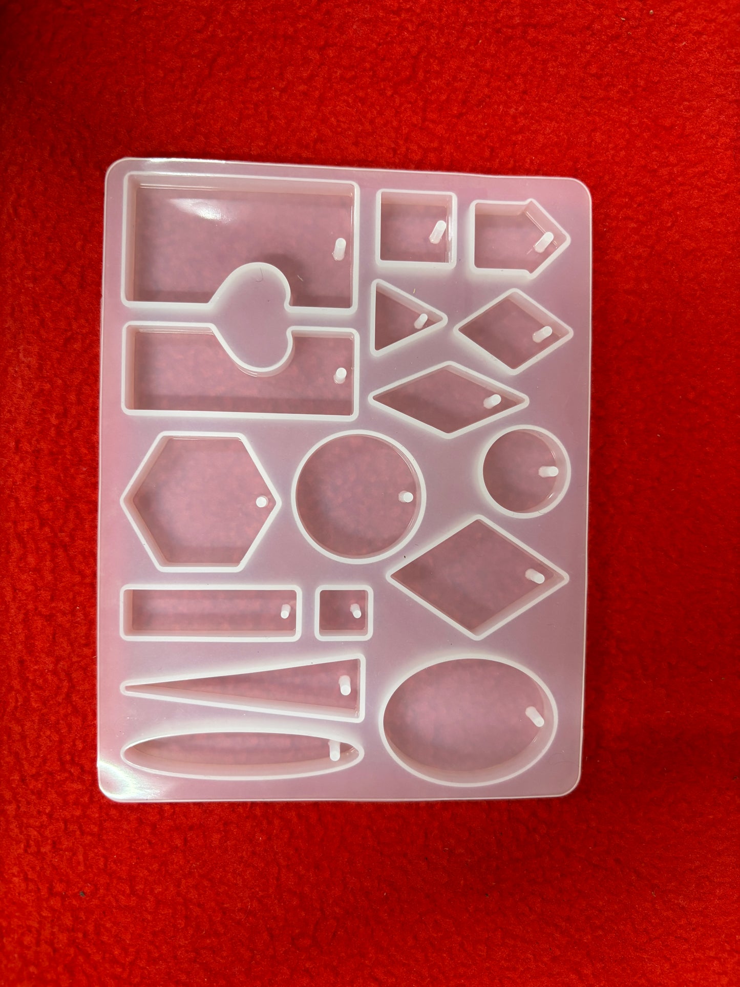 Maxxxmart - Resin Art Mould 16 in 1 For | Clear Silicone Casting Mold for DIY